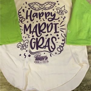 Mardi Gras shirt XS